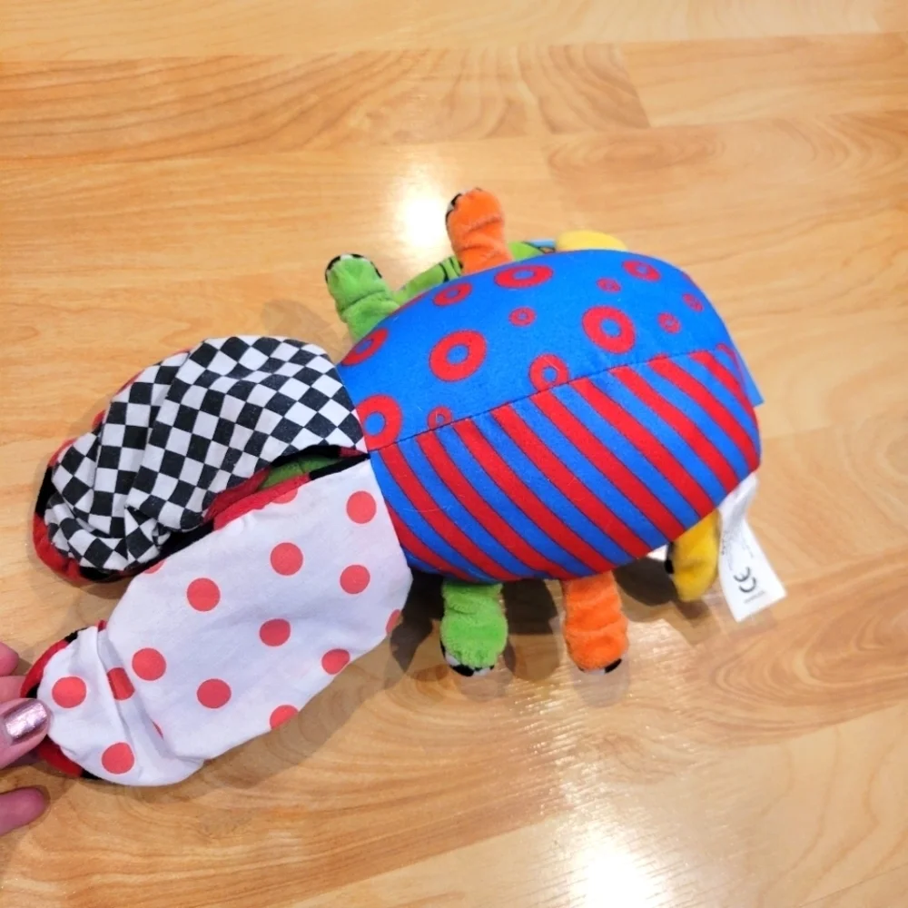 Soft Play Ladybug Sensory Toy Storybook